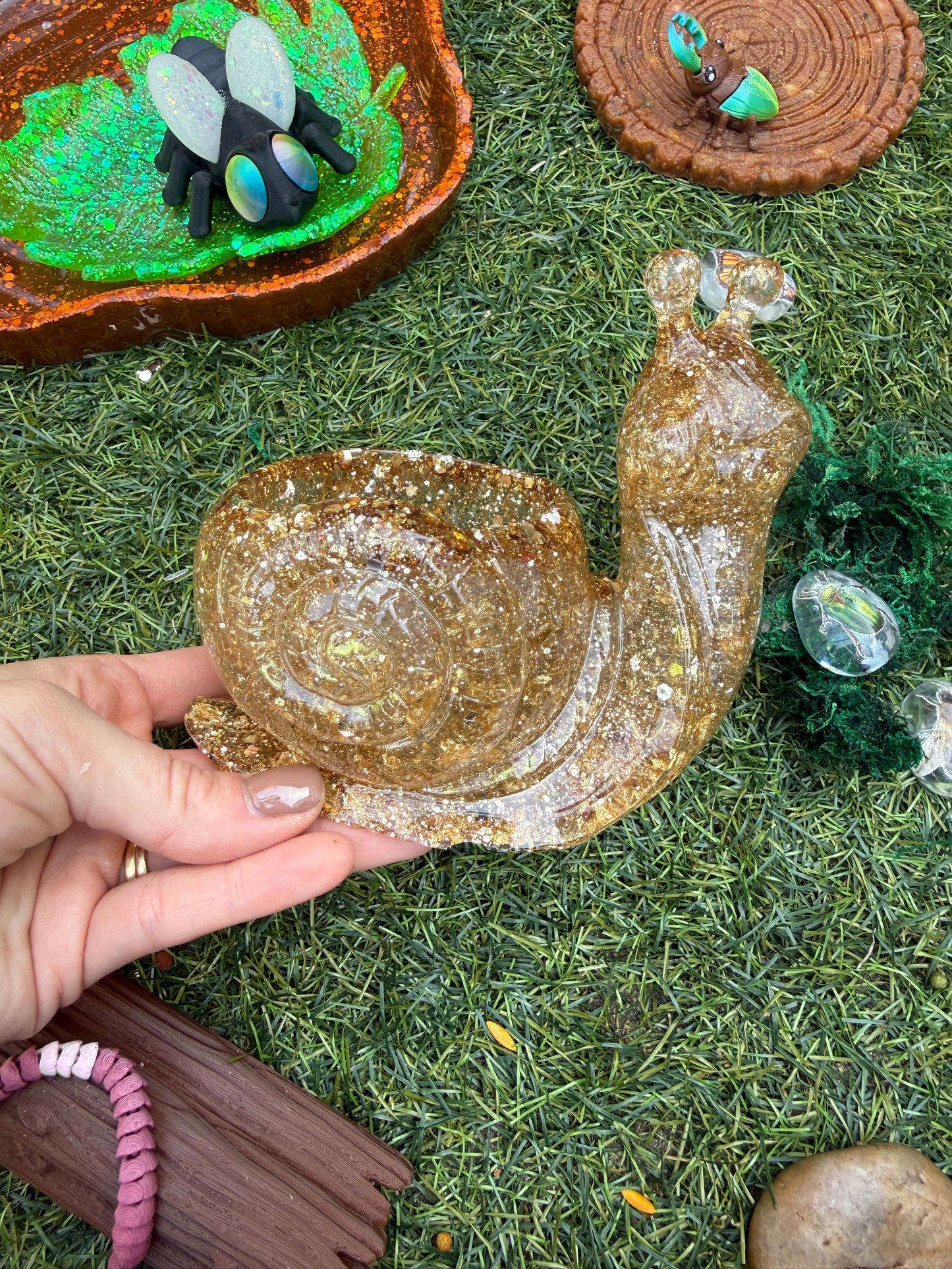 XL Snail Trinket Pot