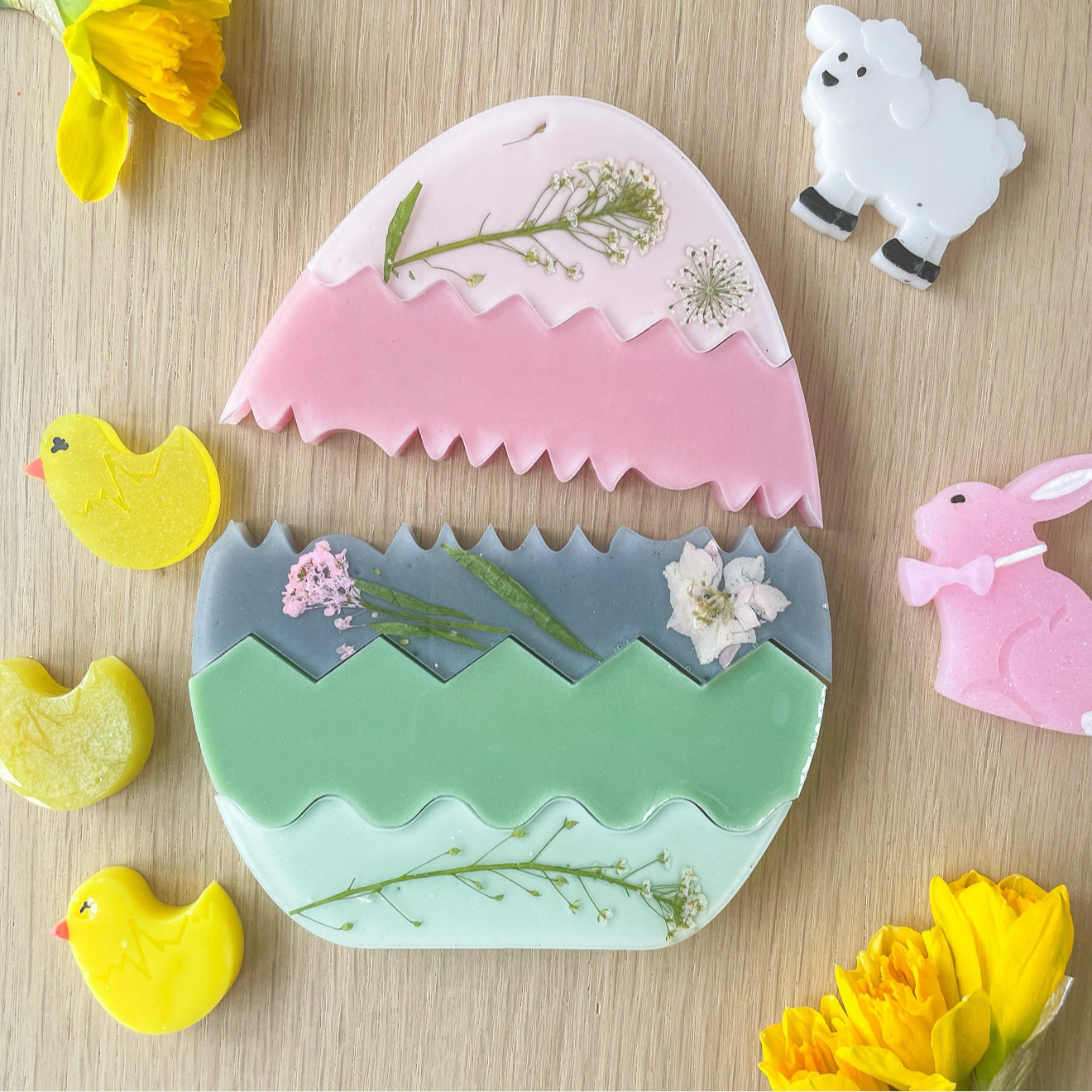 Easter Egg Themed Stacking Puzzle