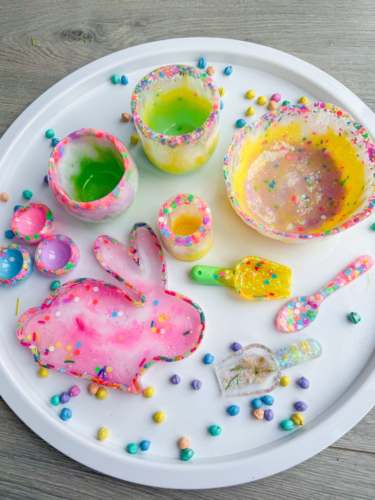 Sprinkles and Spring Messy Play Set