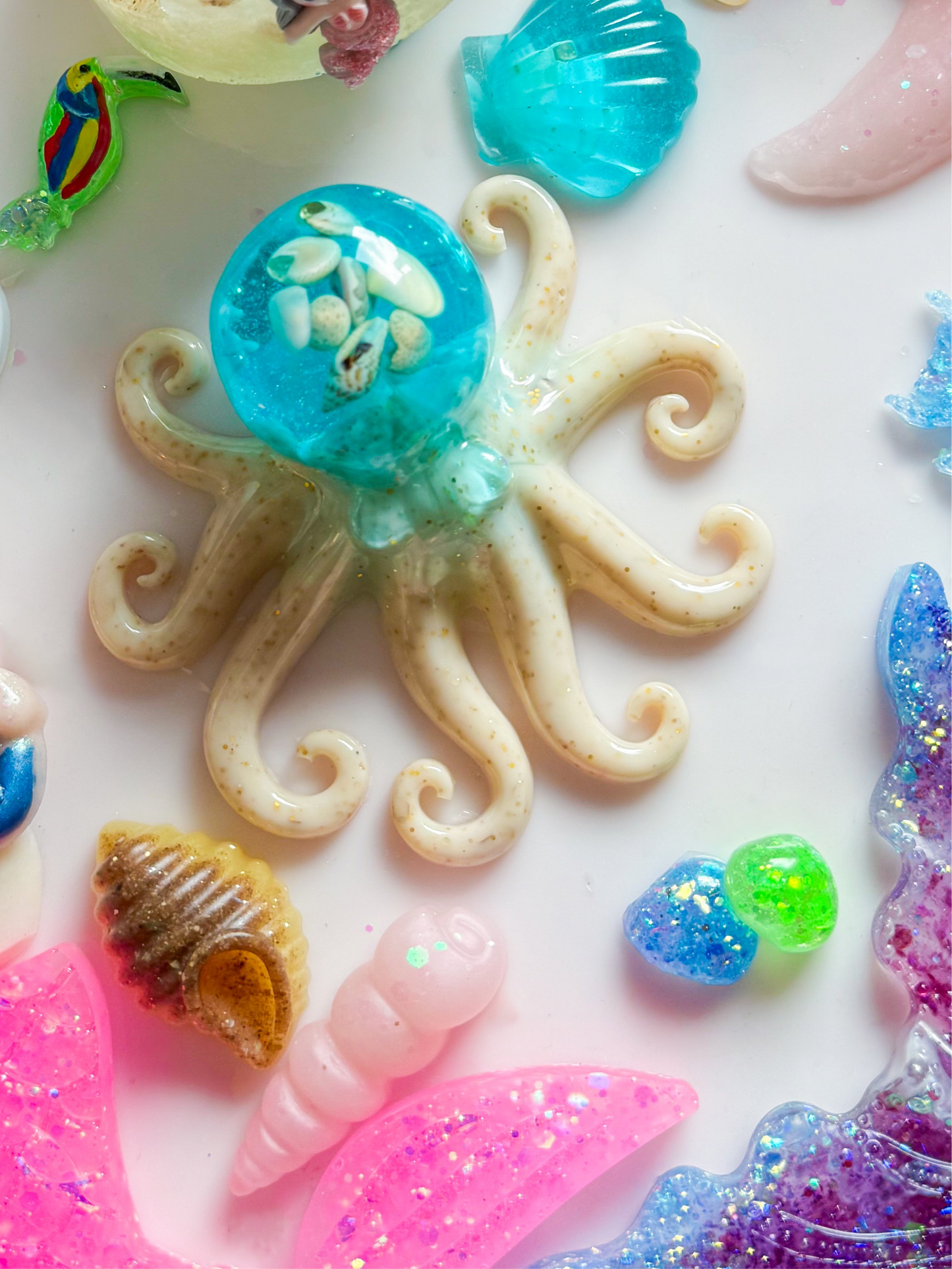 Shelby the Giant Beach Themed Octopus