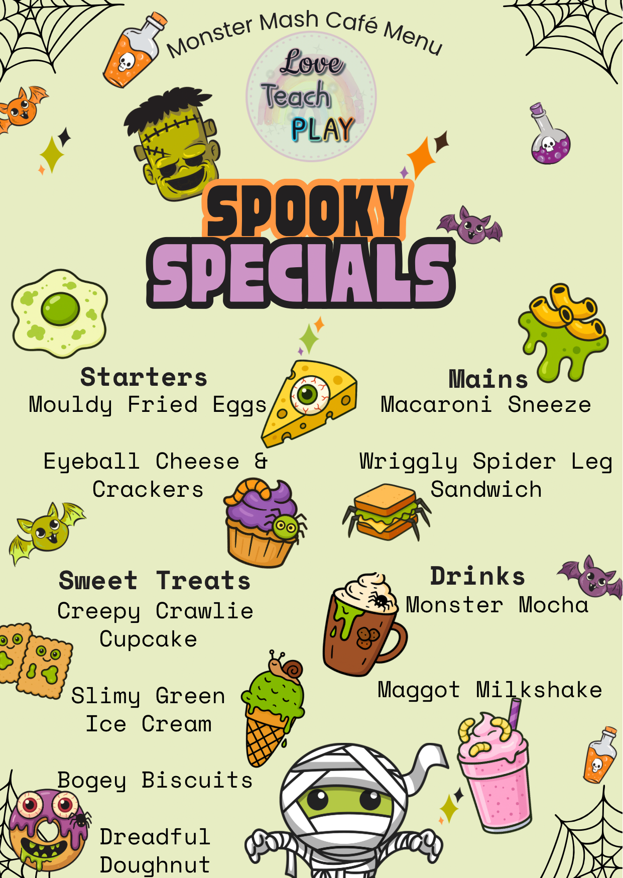 Monster Mash Cafe Kit