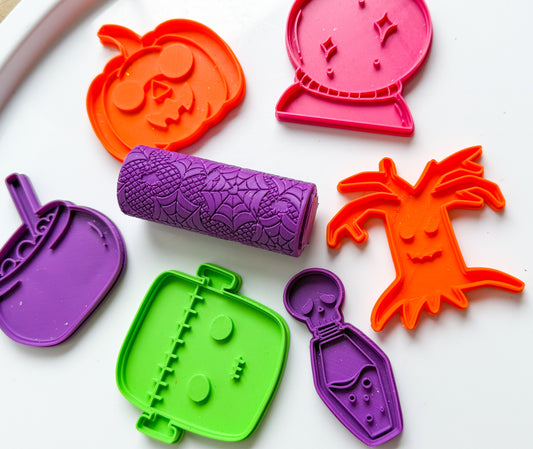 Halloween Playdough Tools