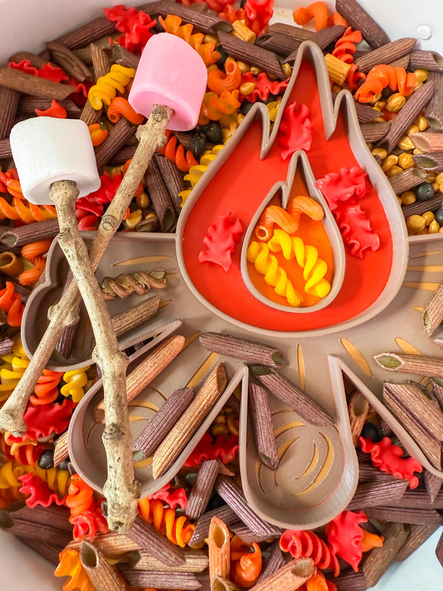 Bonfire Play Set and Sensory Tray