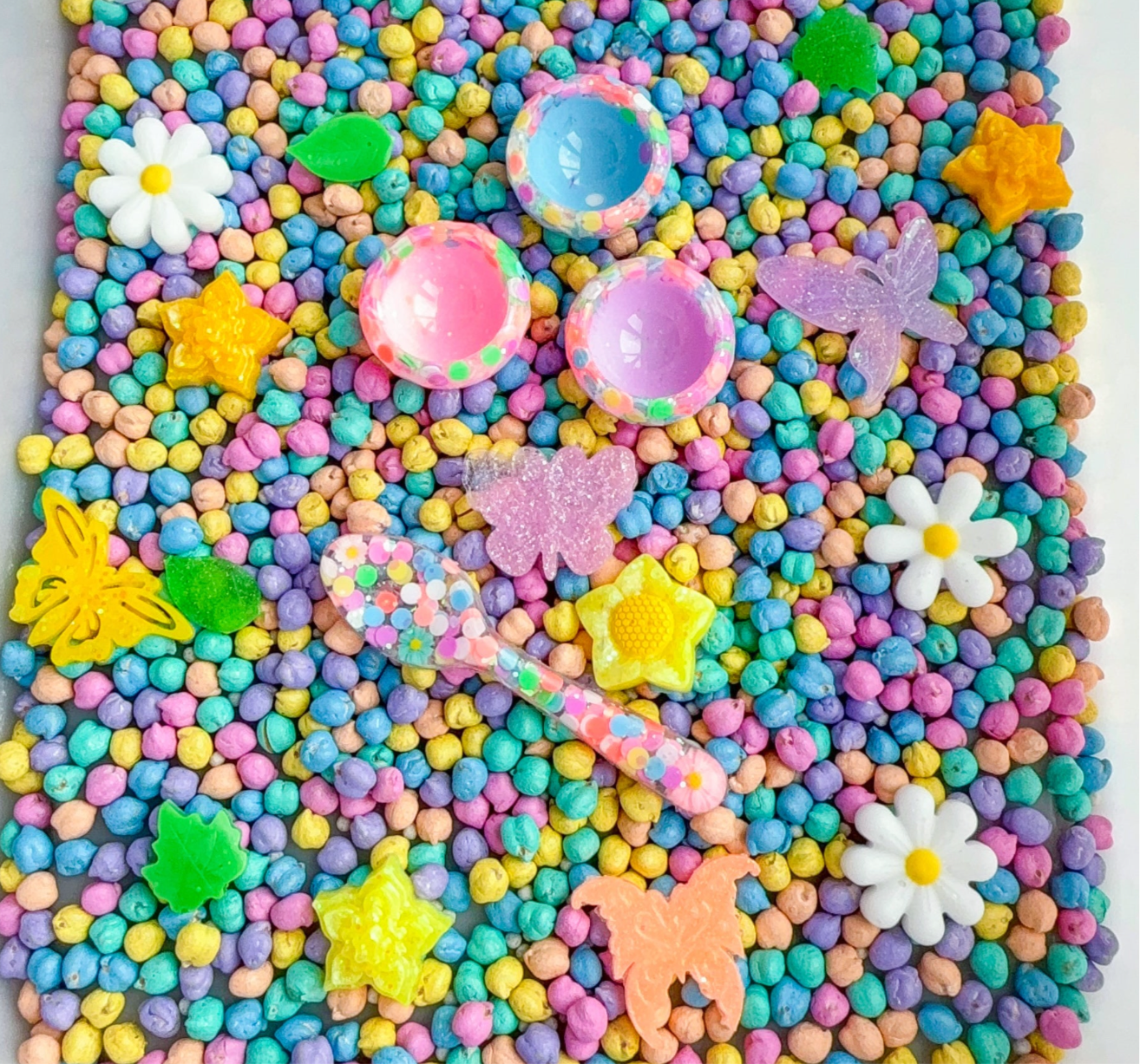 Daisy and Daffodil loose parts set