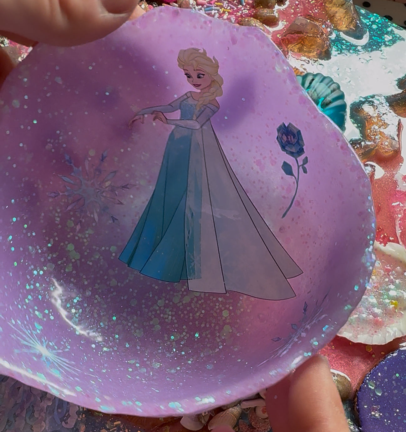 Custom Princess inspired potion bowls and matching spoon