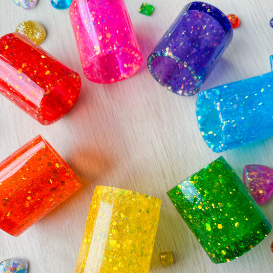 Rainbow Cups and Bowls