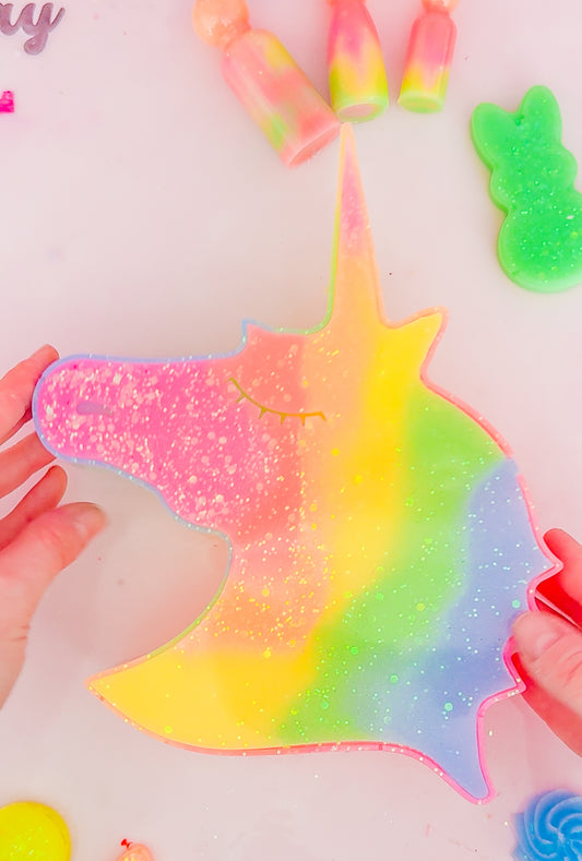 Unicorn tinker tray with lid