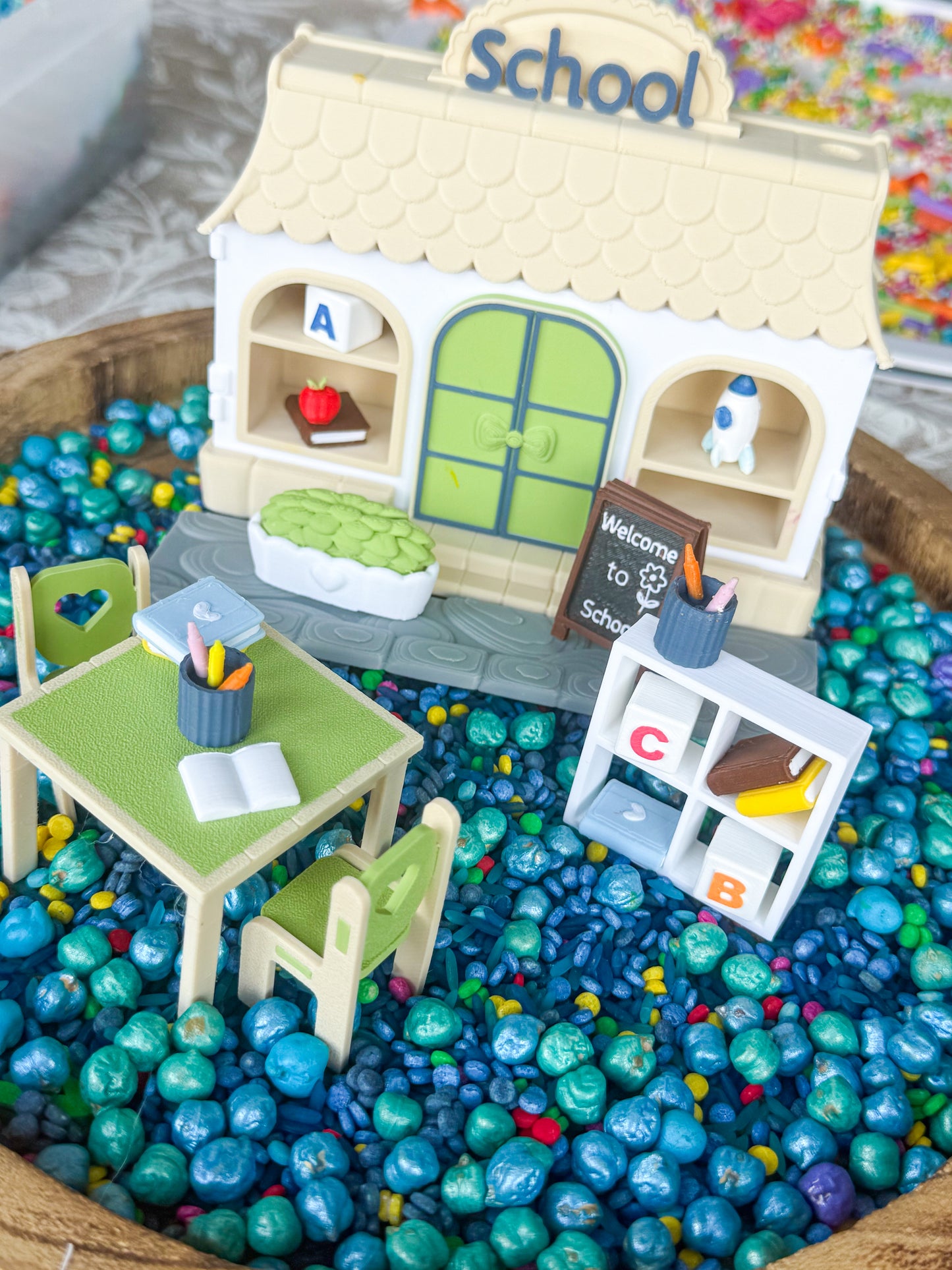 Mini School Playset