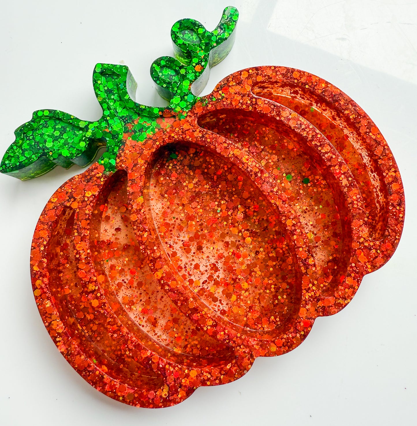Bronze Resin Pumpkin Sensory Tray