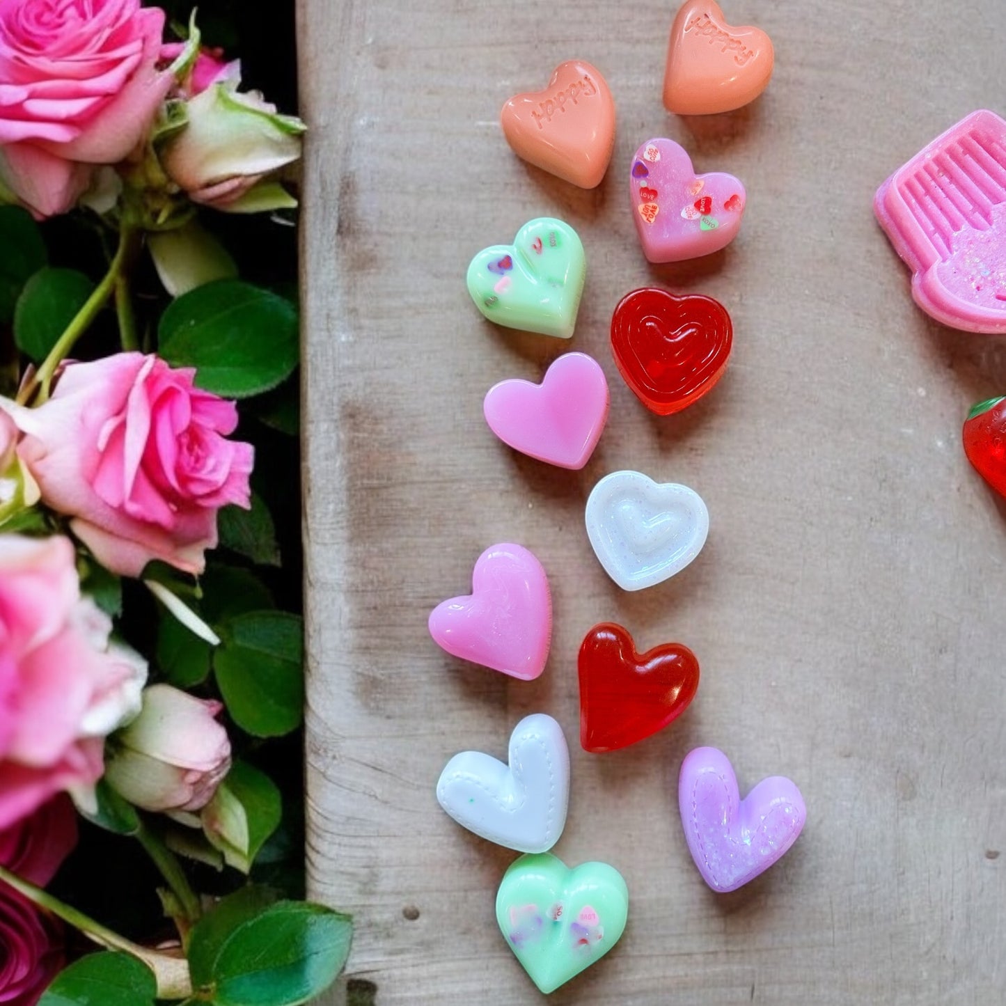 Macaron Love Hearts