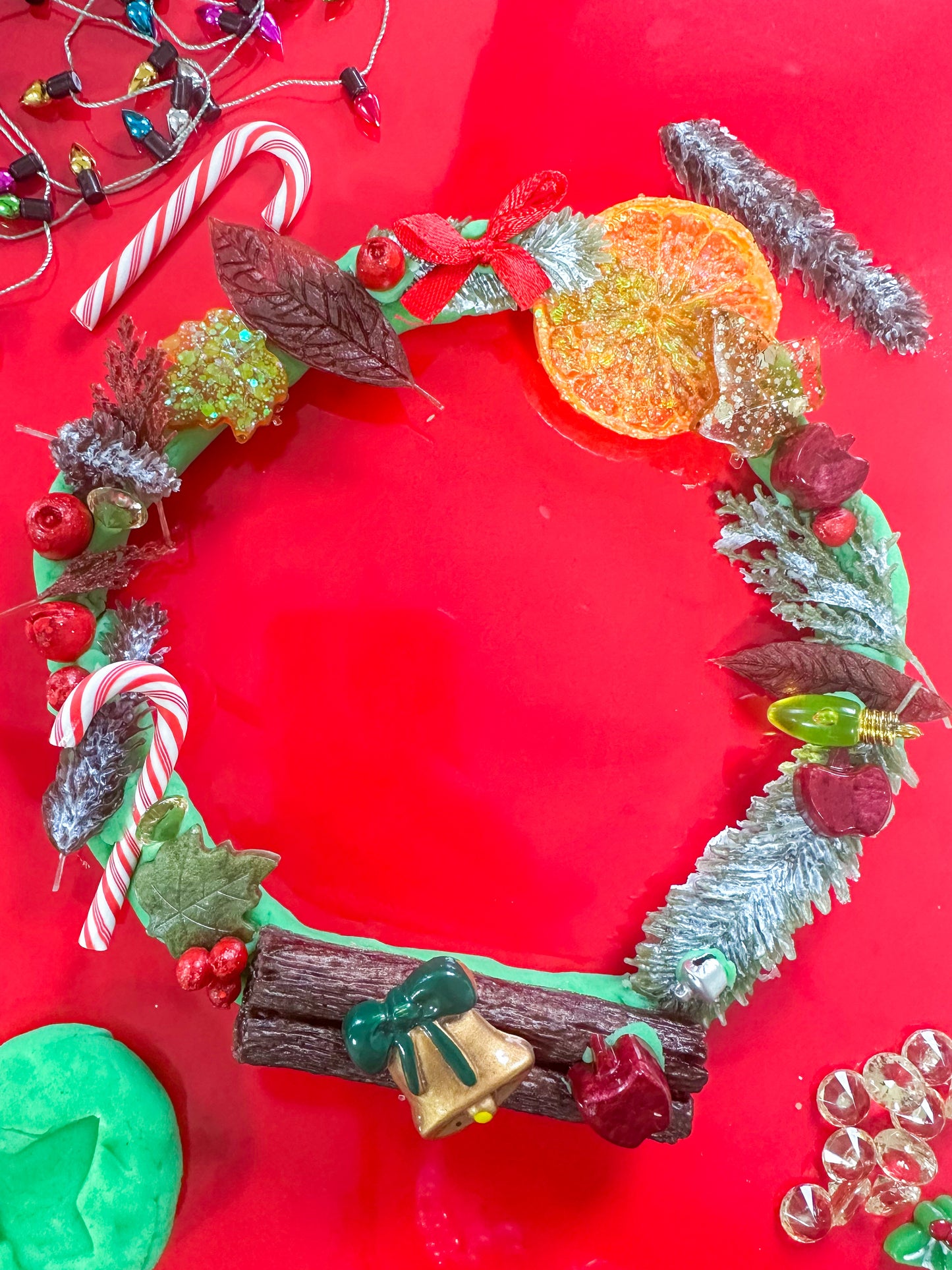 Reusable Christmas Wreath Crafting Kit