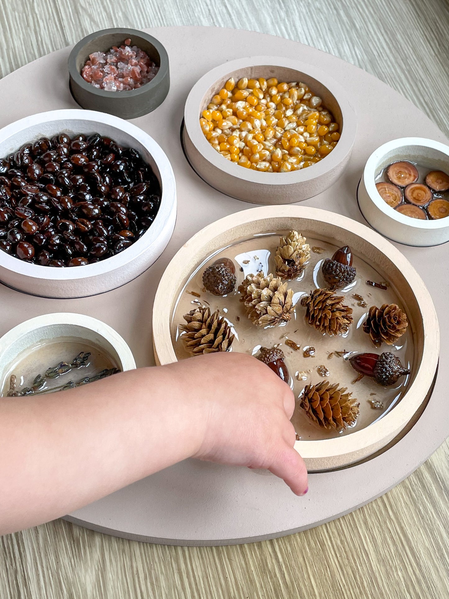 Sensory Stack and Match Shape Puzzles