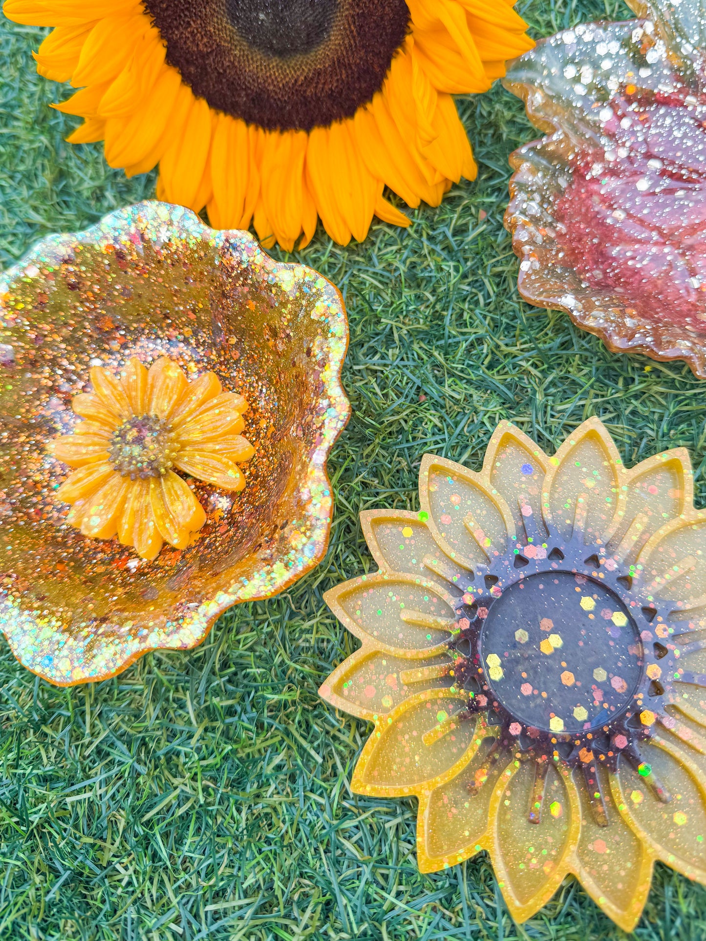 Sunflower Bowl & Mini trinket