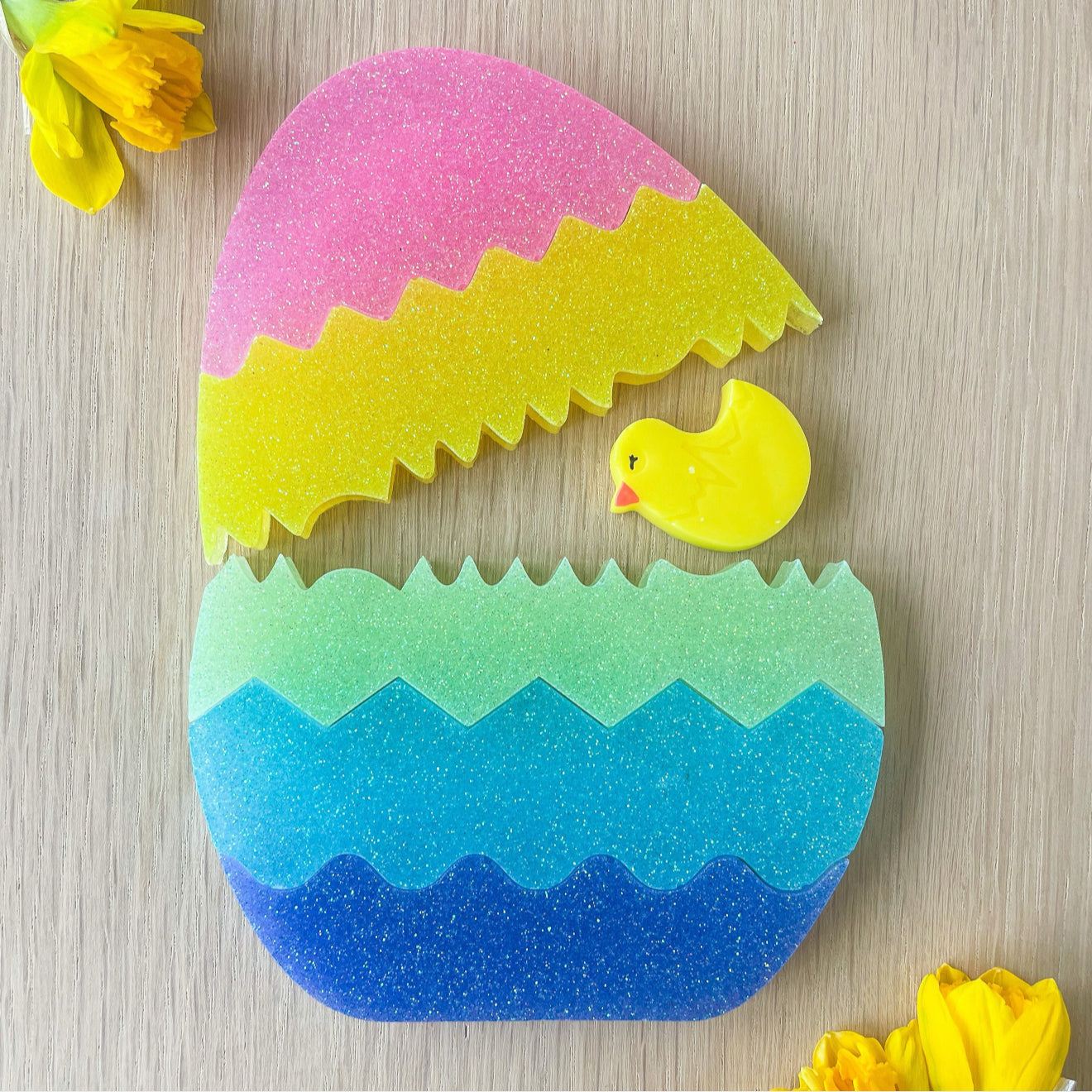 Easter Egg Themed Stacking Puzzle