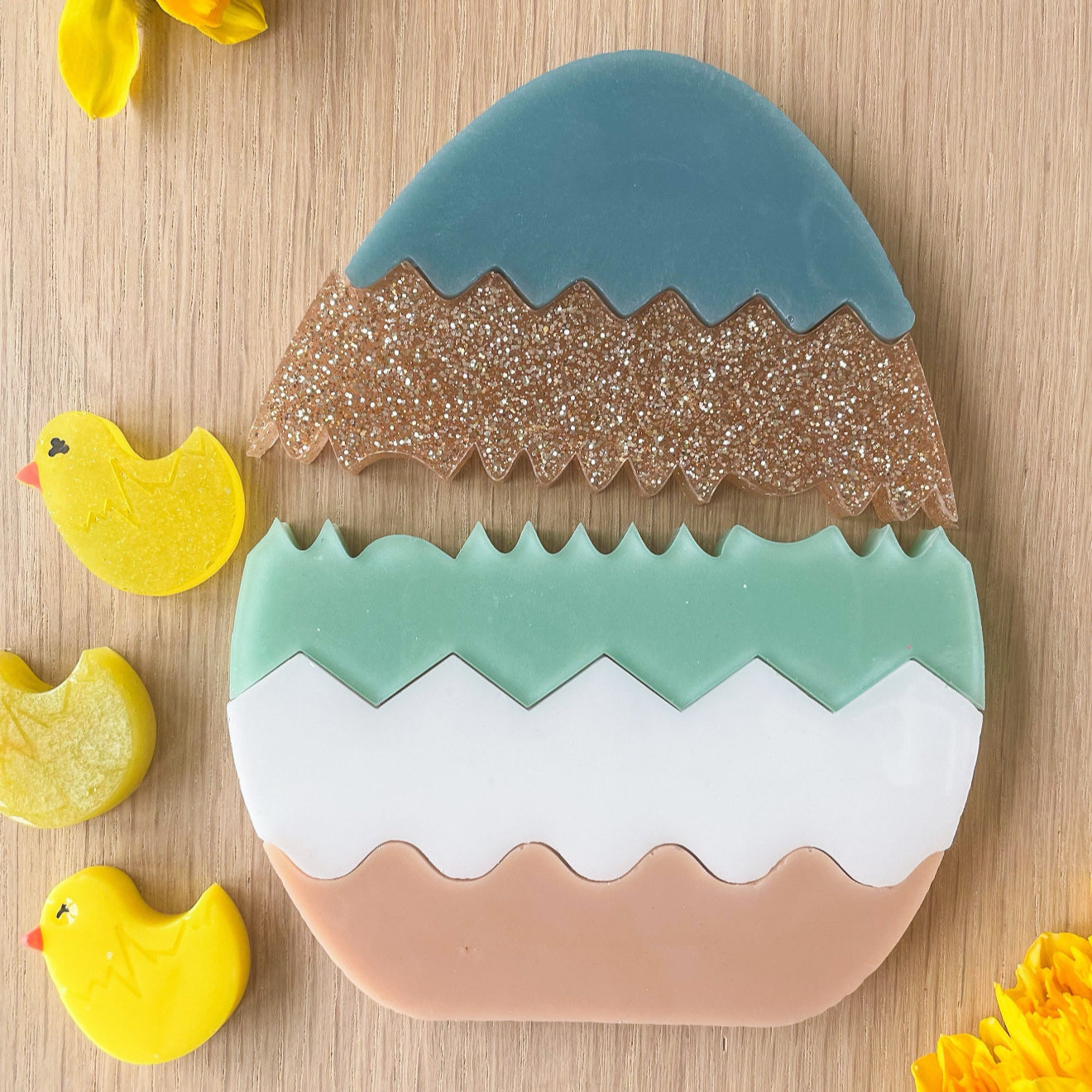 Easter Egg Themed Stacking Puzzle
