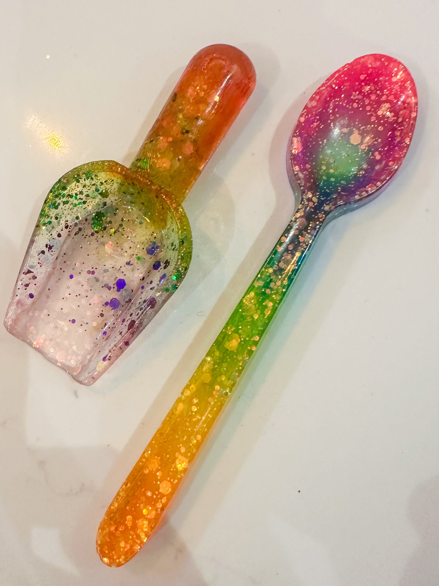 Custom spoon and scoop set