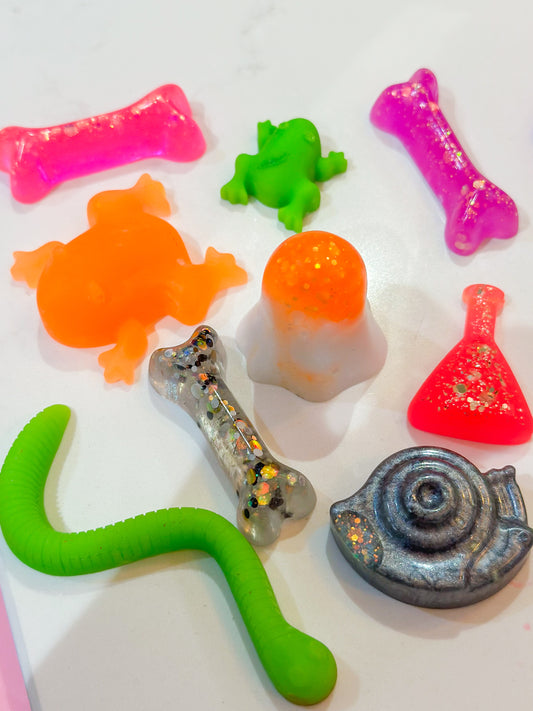Spooky gruesome loose parts