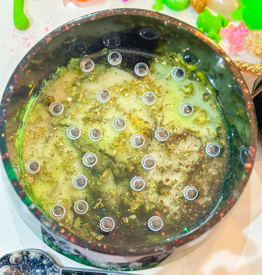 Monster googly eye bowl