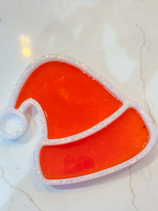 Santa hat tinker tray