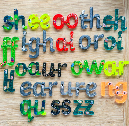 Rainbow Phonics Set Phases Read Write Inc Letters and Sounds