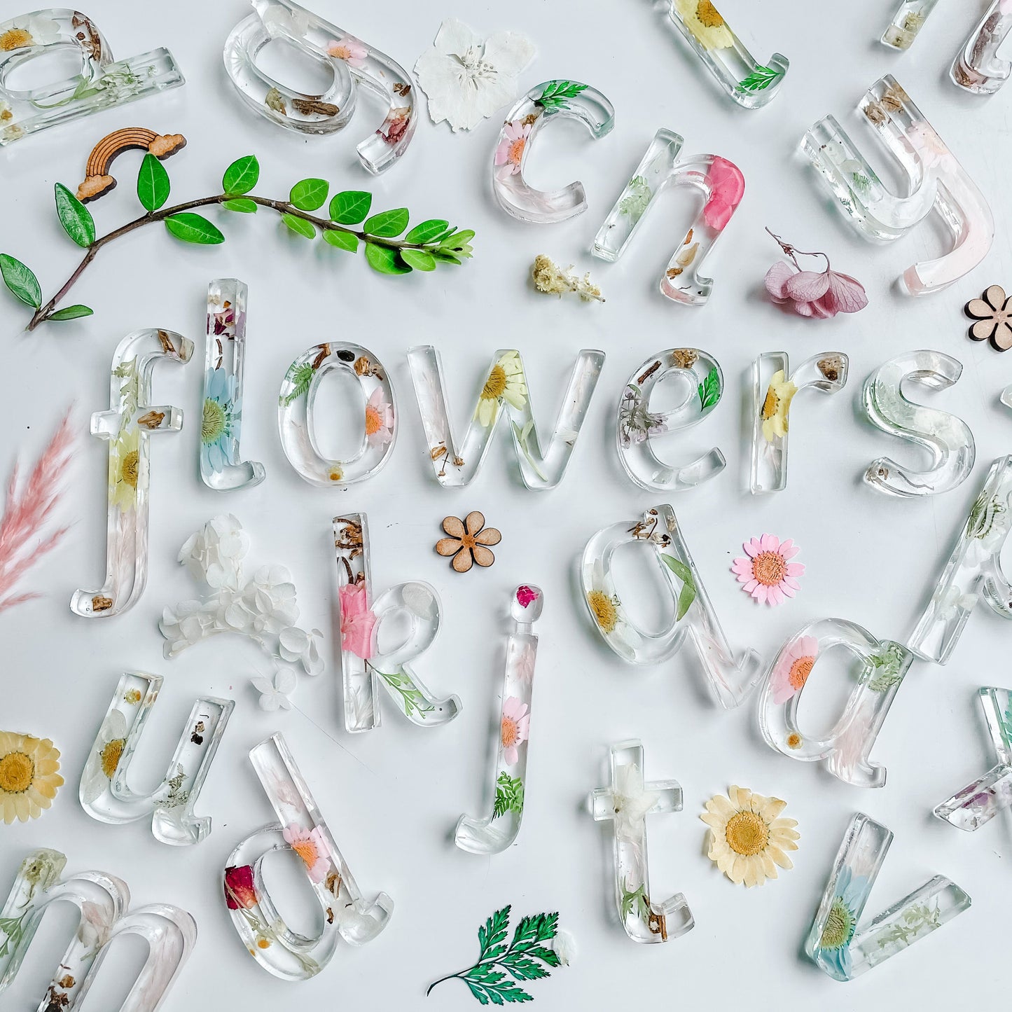 Floral Alphabet Lowercase