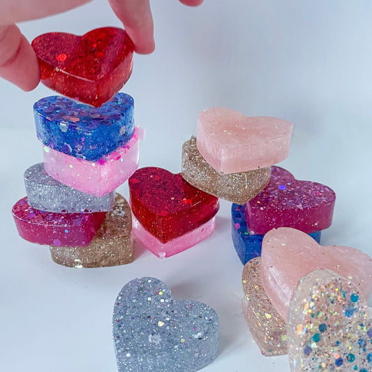 Resin Stacking Hearts