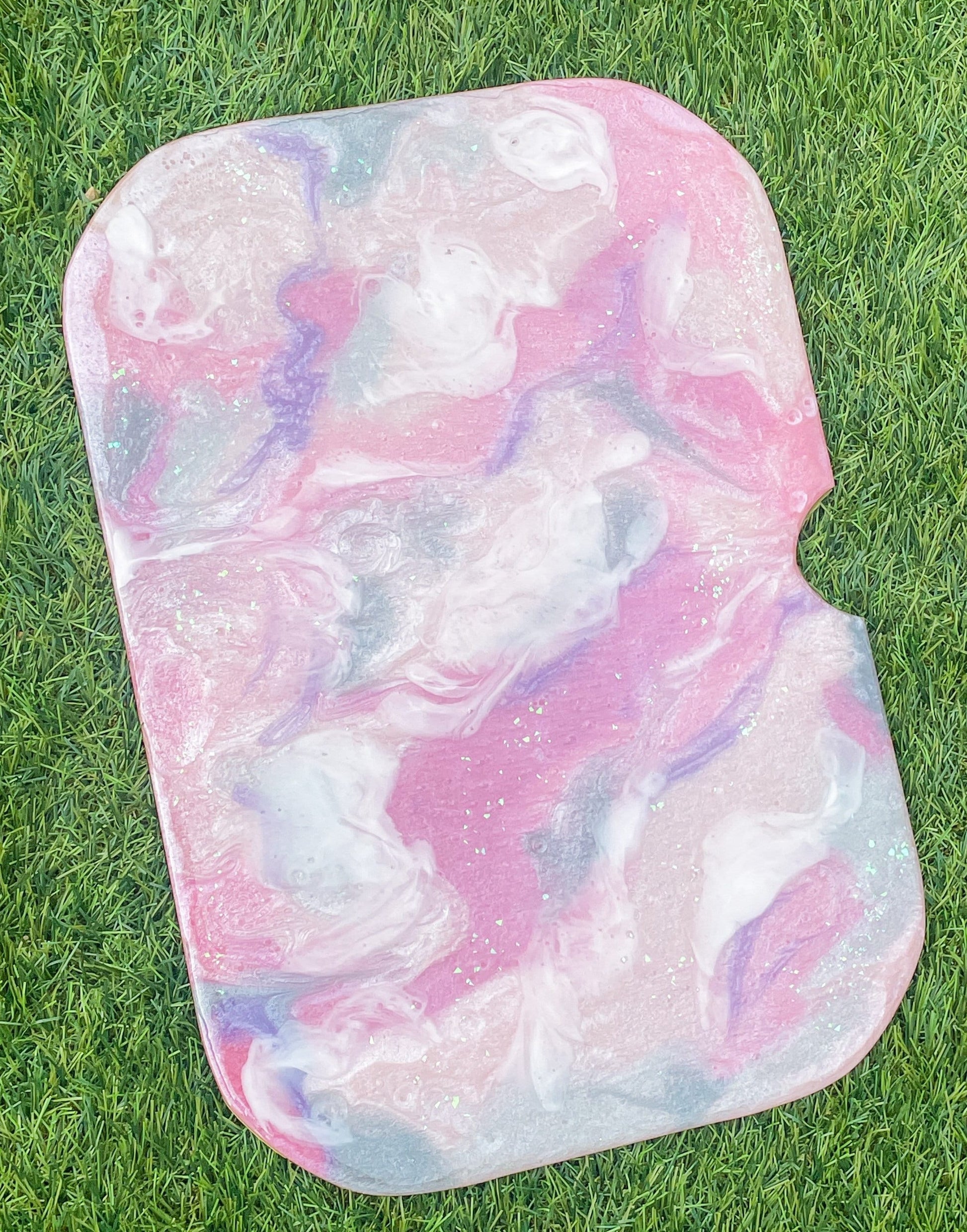 Fairy Sky Themed Trofast Resin for Flisat Table, Magic, Pink, Glitter, Sensory Play Messy Toy Imaginative Small World
