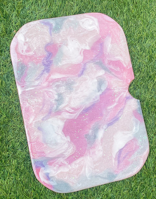 Fairy Sky Themed Trofast Resin for Flisat Table, Magic, Pink, Glitter, Sensory Play Messy Toy Imaginative Small World