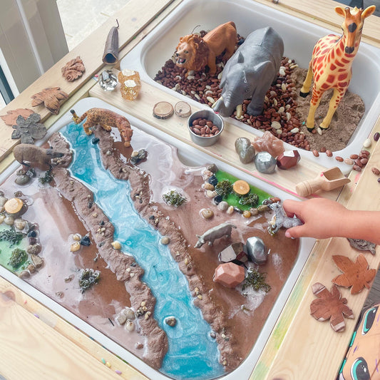 Into the Wild Themed Resin Tray for Flisat Table