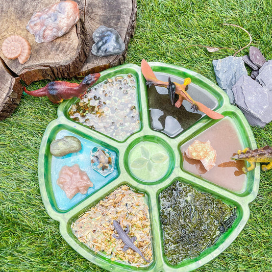 Large Nature Open Ended sensory tinker tray
