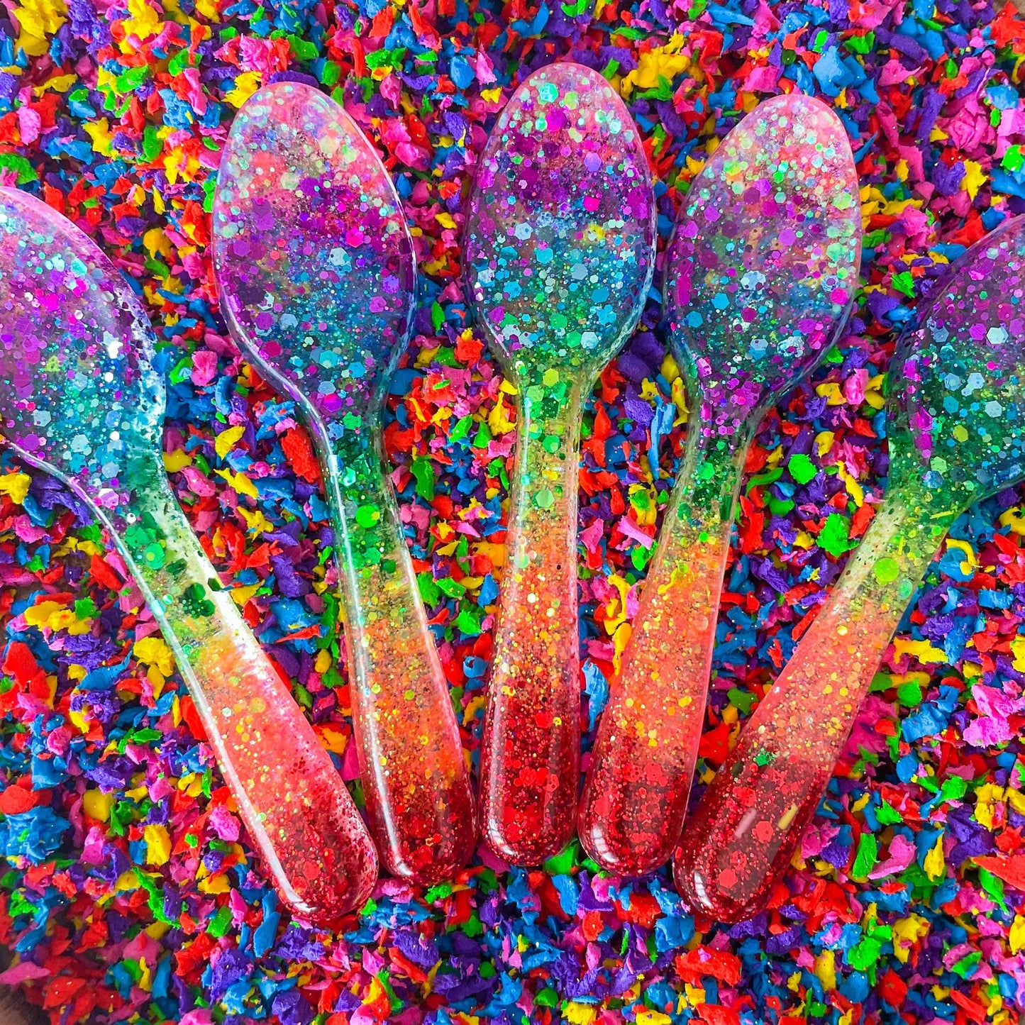 Rainbow Spoons