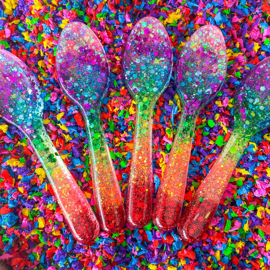 Rainbow Spoons