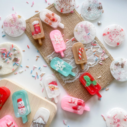 Christmas Themed Candy Lollies