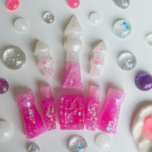 Build a Winter Castle Princess Ice Queen Sensory Set