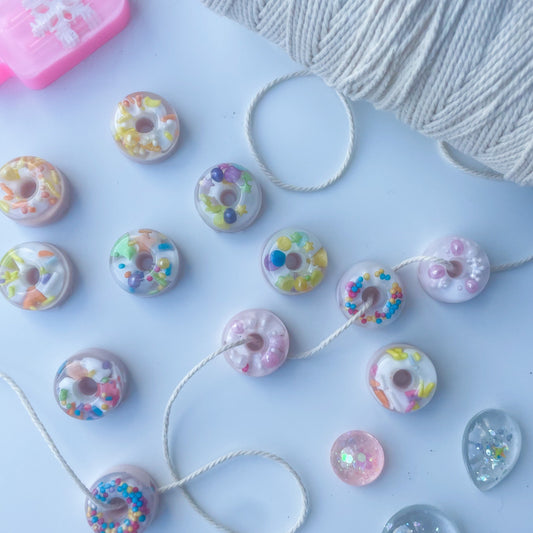Mini Sprinkle Lacing Threading Beads