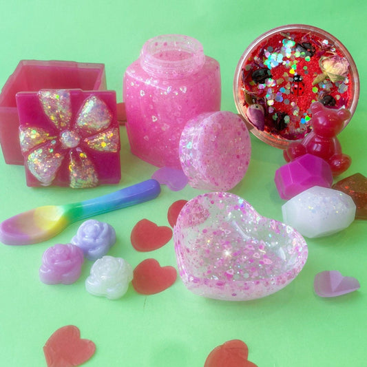 Love Bug Potion Set Trinket Jar