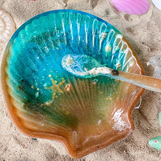 Beach Themed Large Trinket Dish
