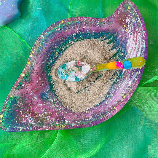 Mermaid Glitter Large Trinket Dish