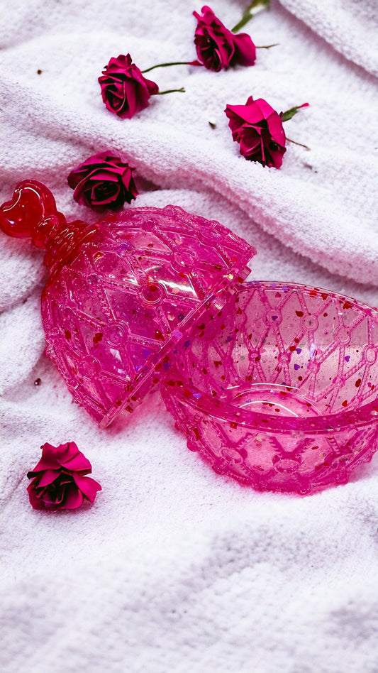 Falling in Love Potion Bottle with Spoon and Fizzing Botanicals