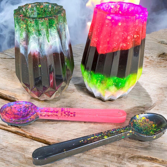 Autumn Halloween Spooky Potion Vase