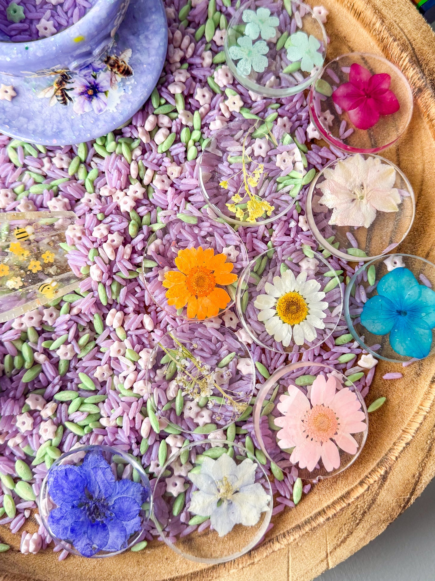 Botanical Treasure Loose Part Discs