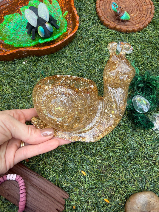 XL Snail Trinket Pot