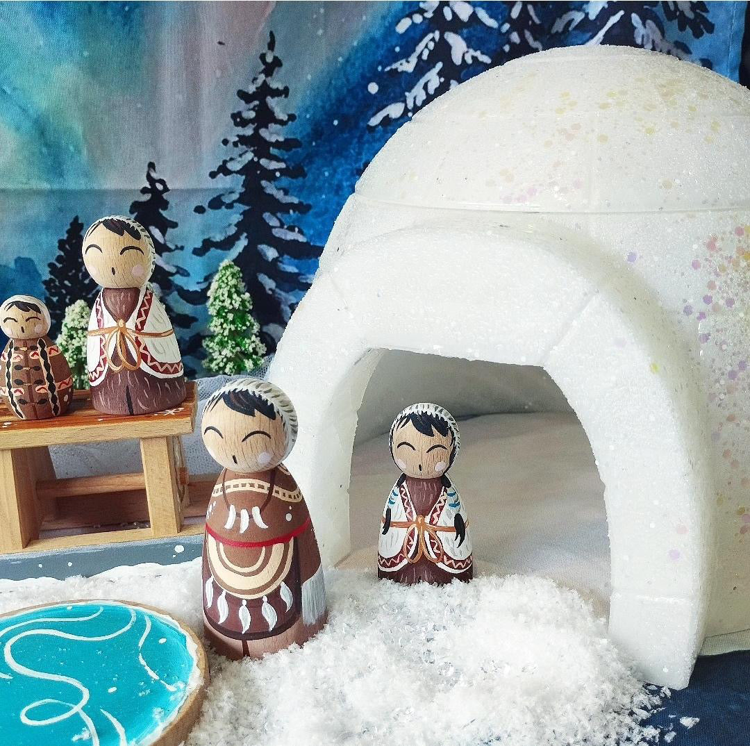 Igloo and Mucky Ducky Inuit Set