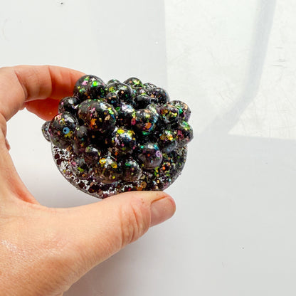 Bubbling cauldron - black bubbles (not green) - slight imperfect