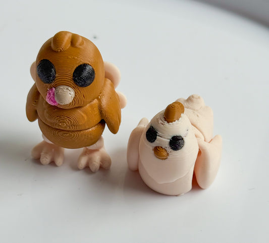 Turkey & Chicken Flexi Fidgets - Imperfections