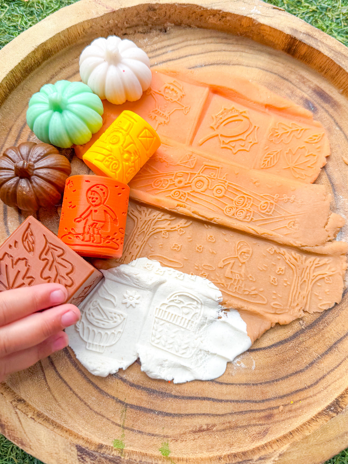 Autumn 3in1 Roller and Stamp set by Inniko Designs