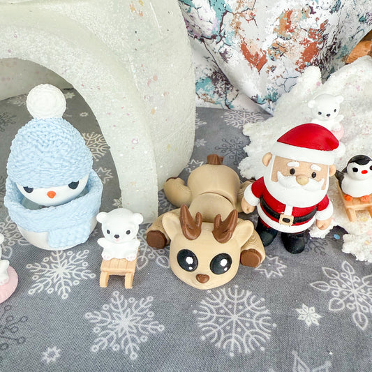 Wiggly Winter Fidget Friends