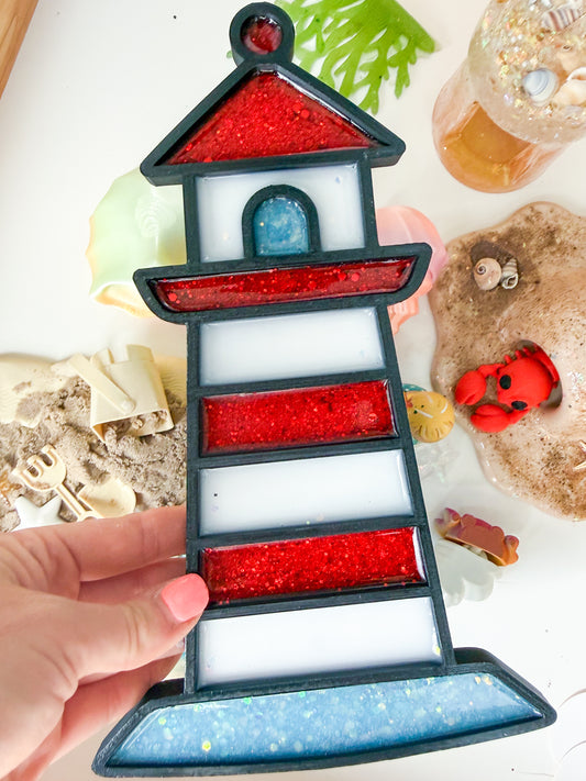 Lighthouse Sensory Tray