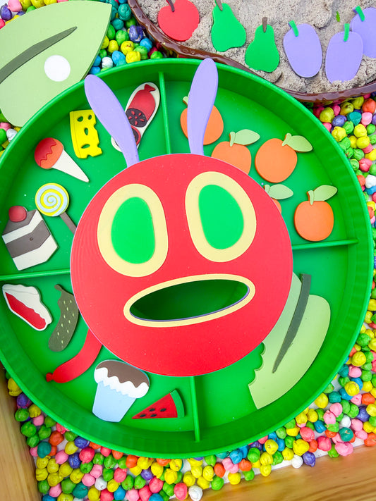 The Hungry Caterpillar Sensory Adventure Tray