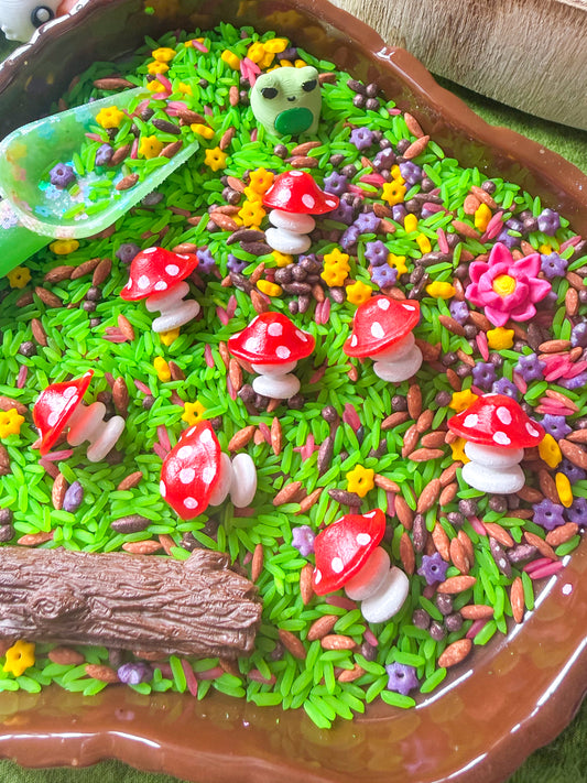 Extra-Ordinary Toadstool - Sensory Scoop and Play!